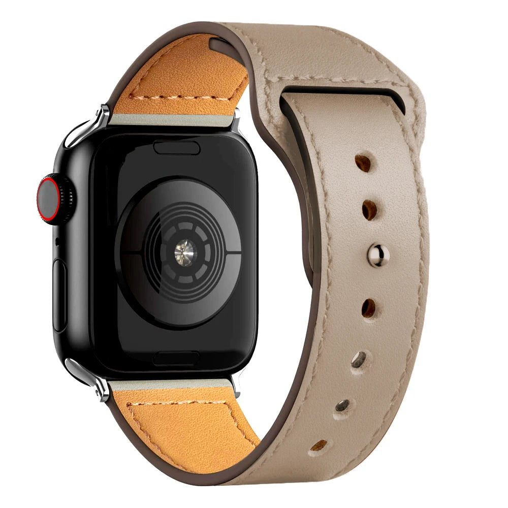 Classic Leather Apple Watch Band