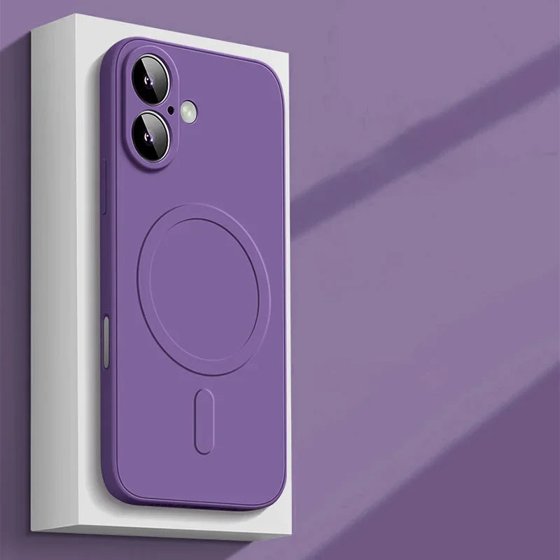 Liquid Silicone MagSafe iPhone Case