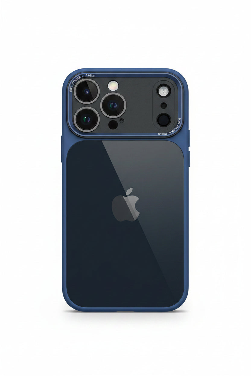 Orange Transparent Bumper iPhone Case