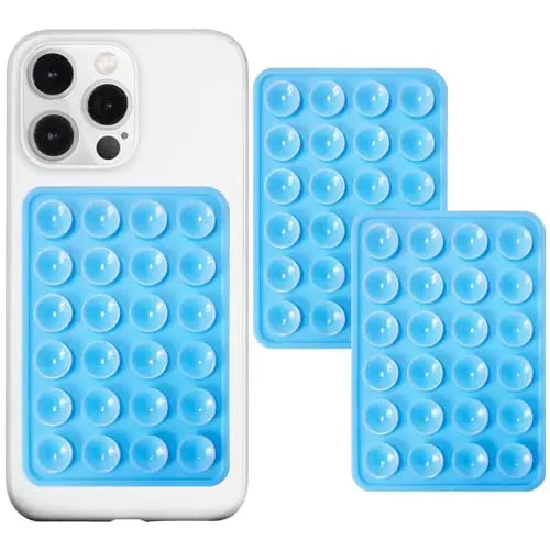 2-Pack Silicone Suction Phone Grip Mount