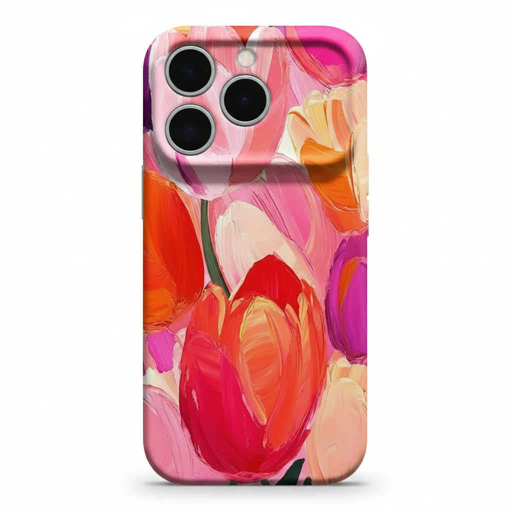 Oil Painting Floral Hard iPhone Case