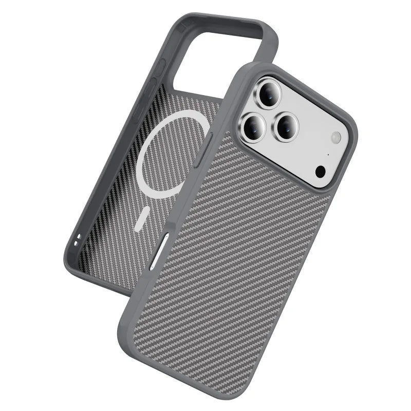 Funda para iPhone de fibra de carbono con MagSafe
