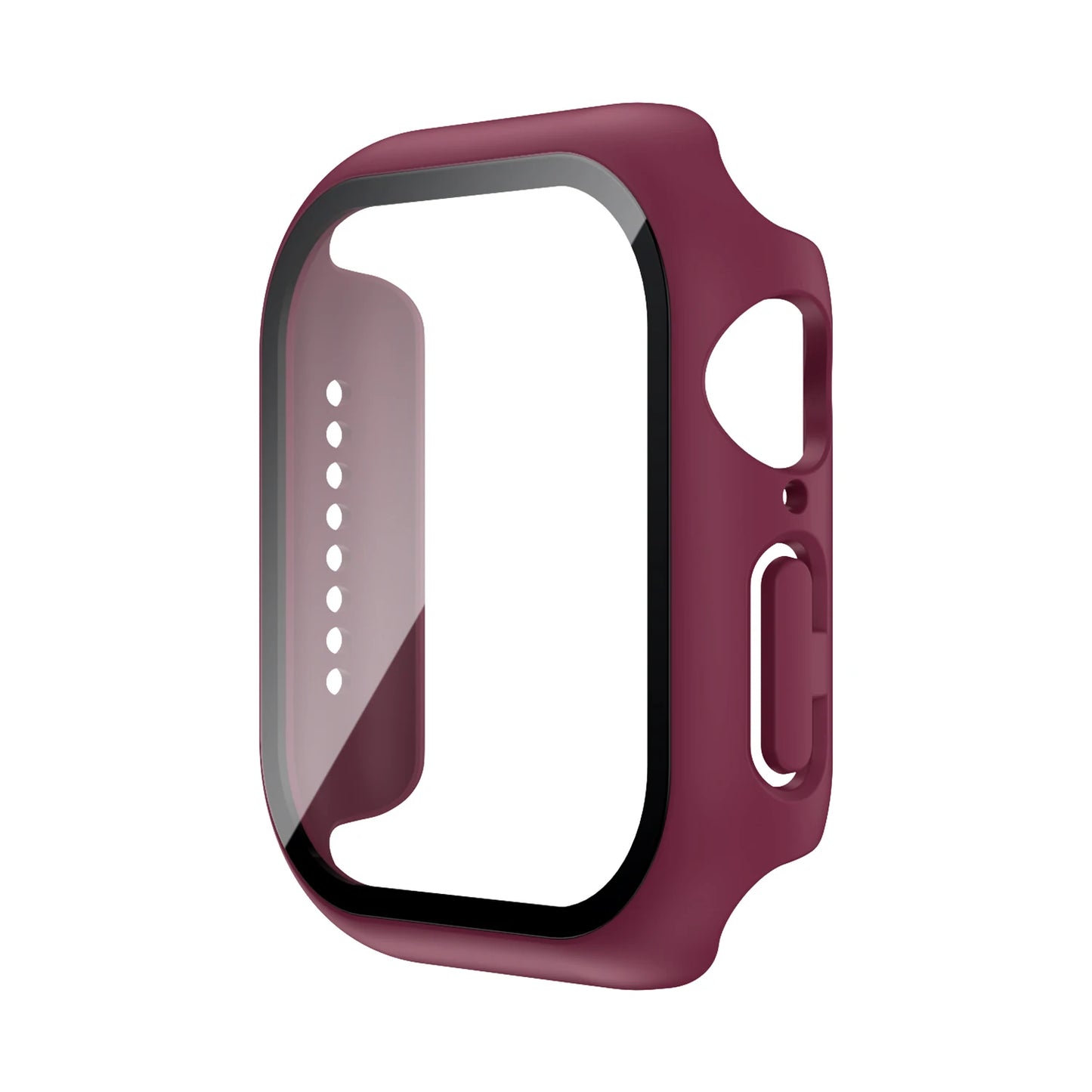 Tempered Glass Protective Case for Apple Watch