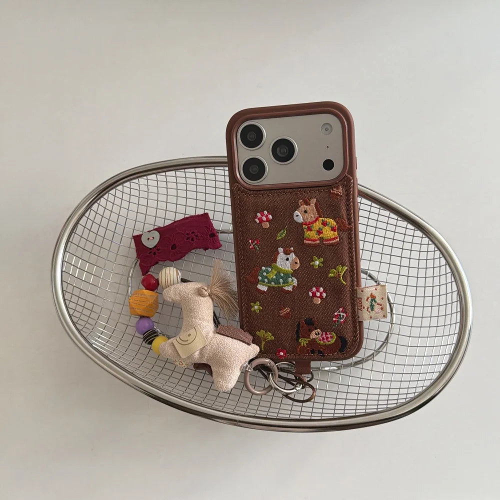PonyCharm | Embroidered Pony Case