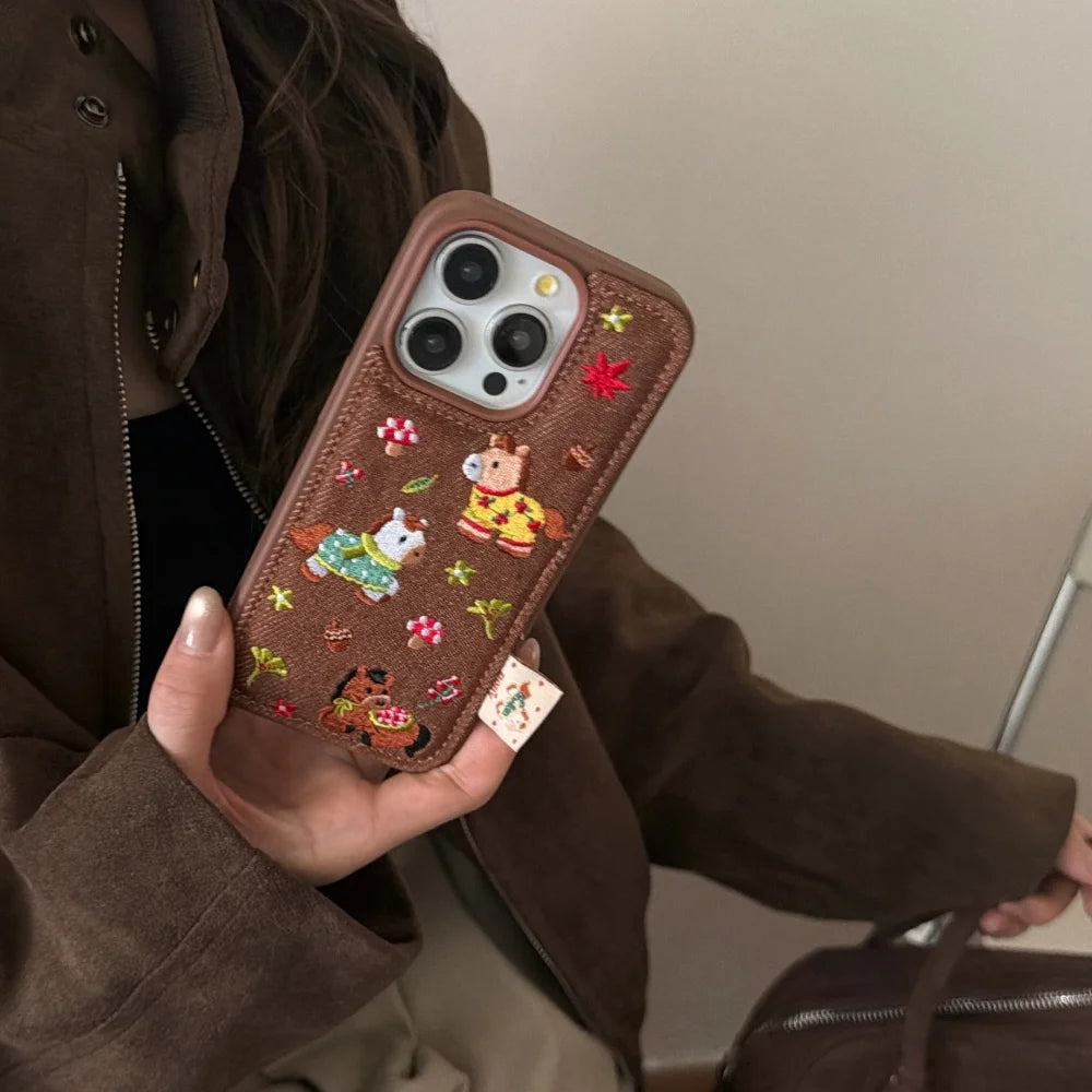 PonyCharm | Embroidered Pony Case