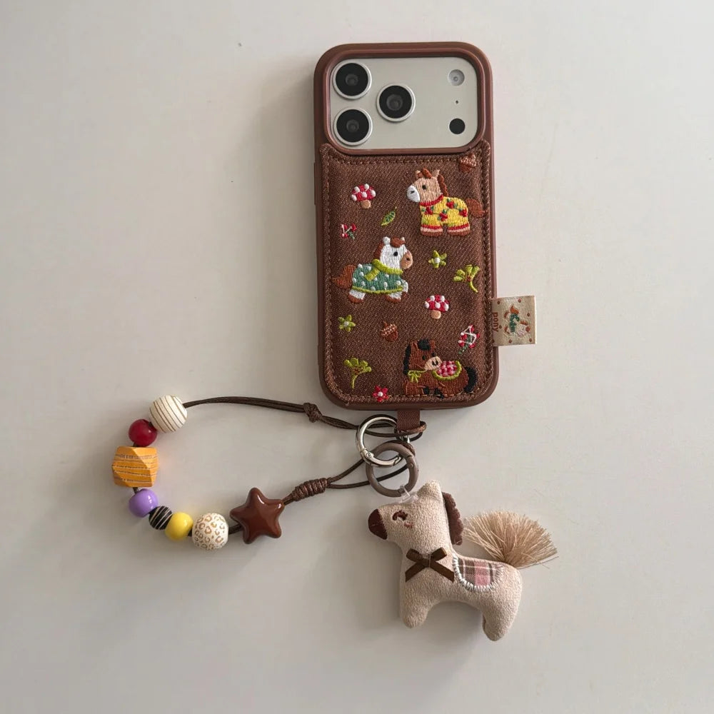 PonyCharm | Embroidered Pony Case