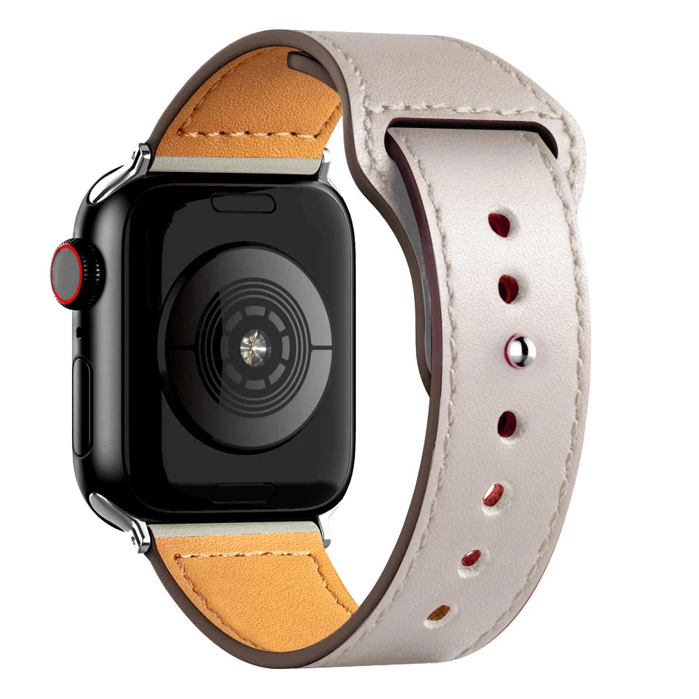 Classic Leather Apple Watch Band