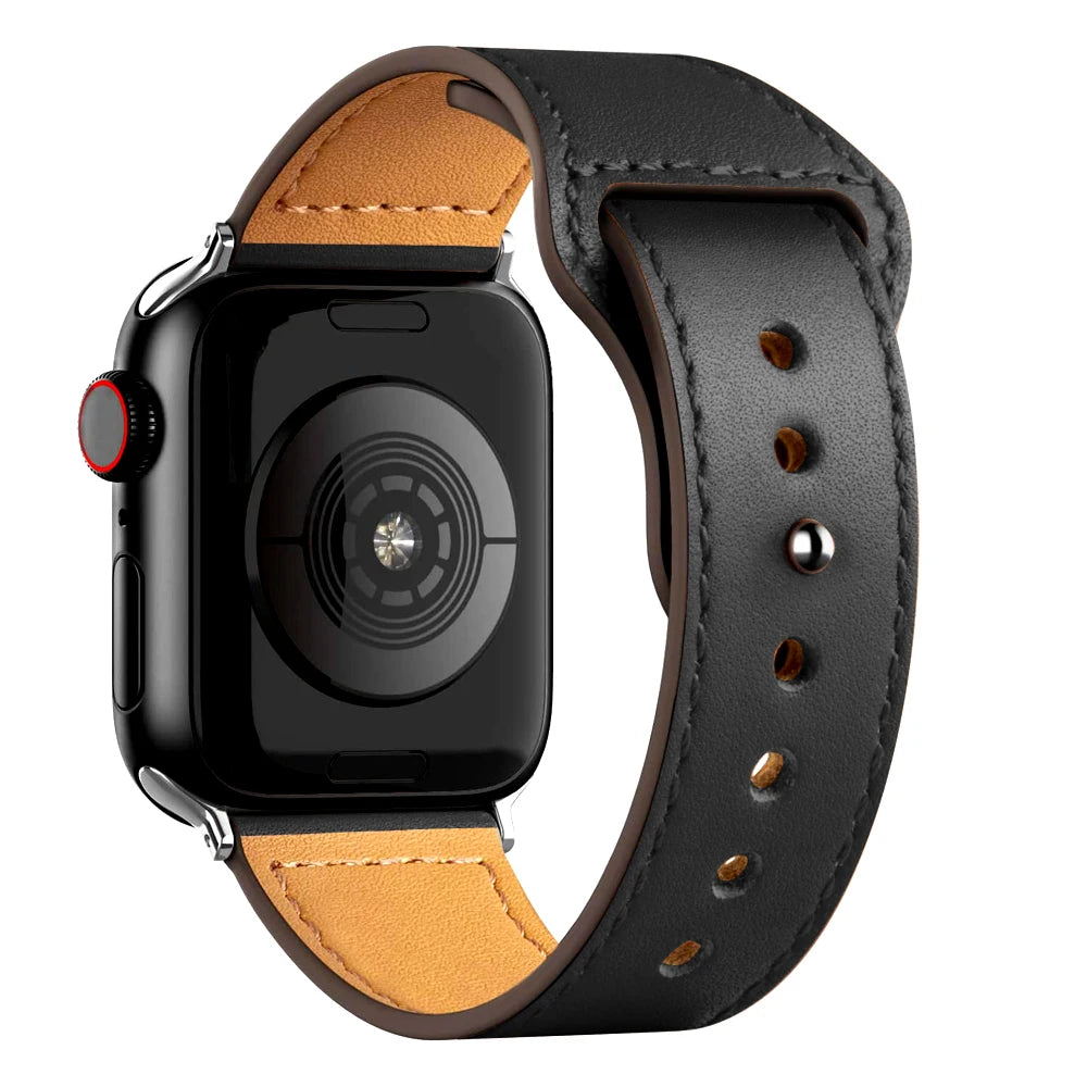 Classic Leather Apple Watch Band