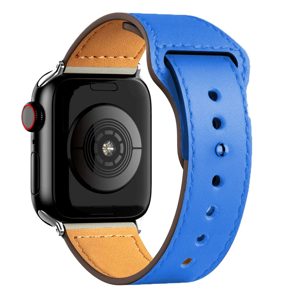Classic Leather Apple Watch Band