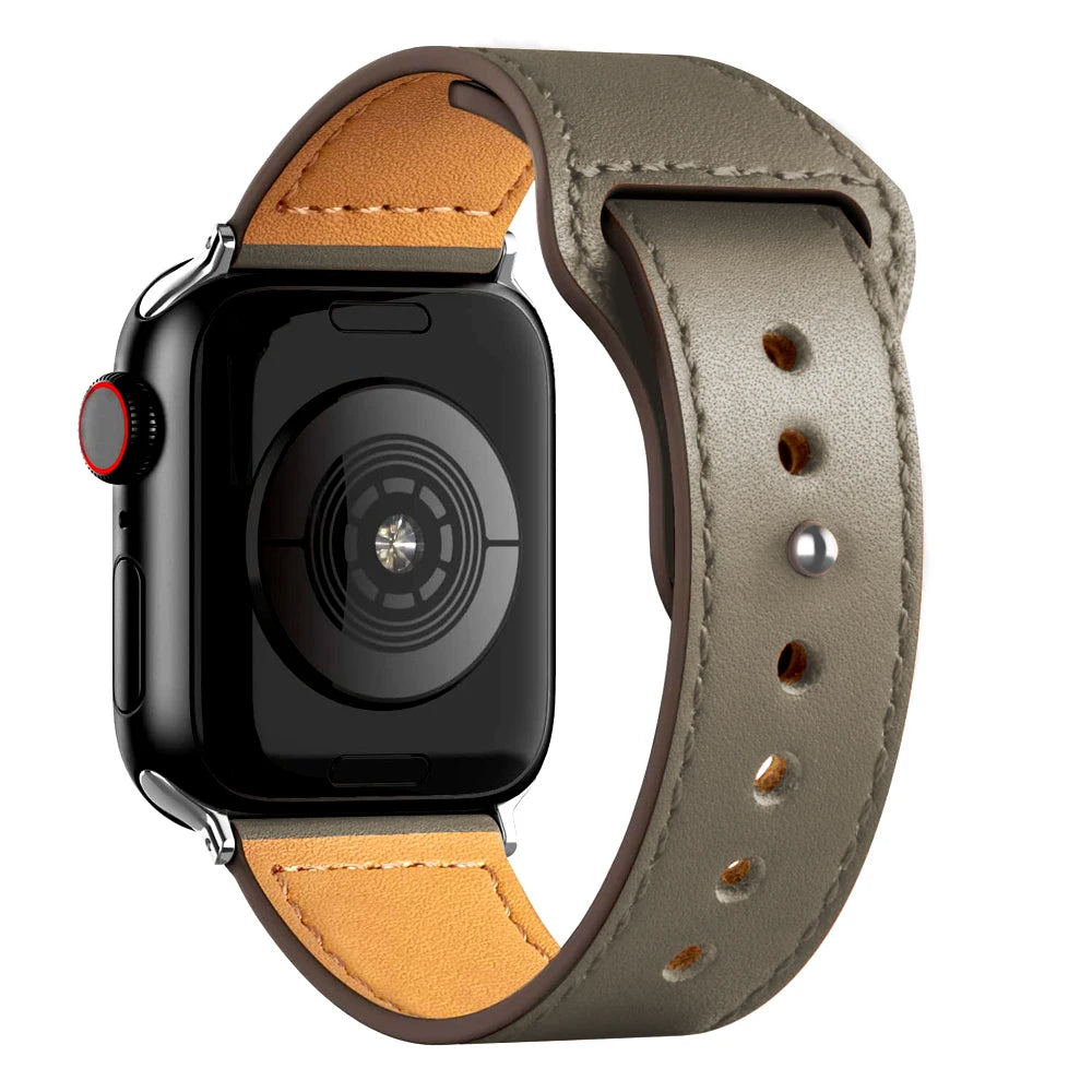 Classic Leather Apple Watch Band