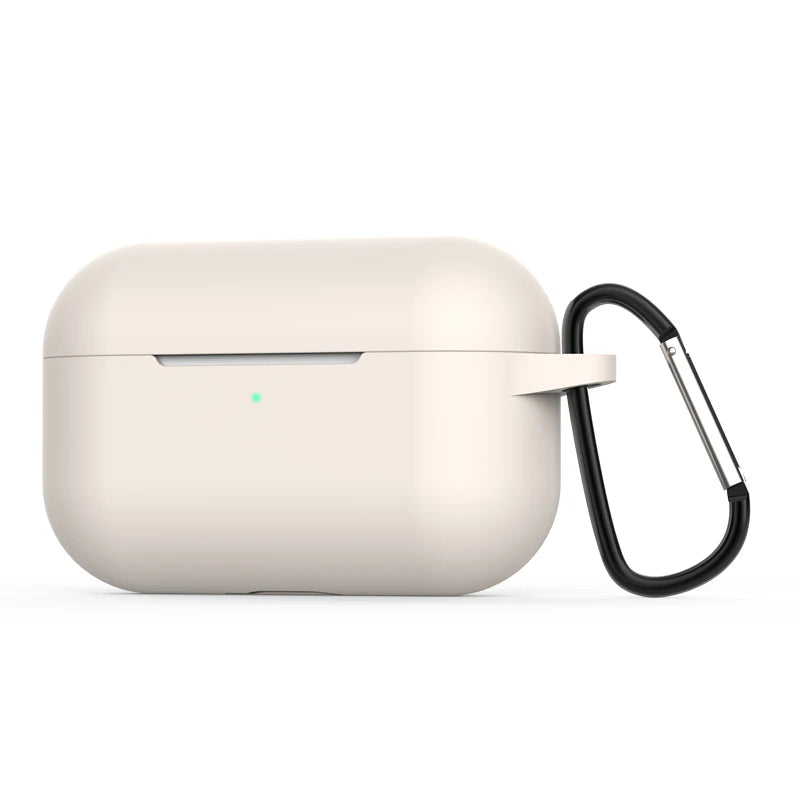 Funda protectora de silicona para AirPods con gancho