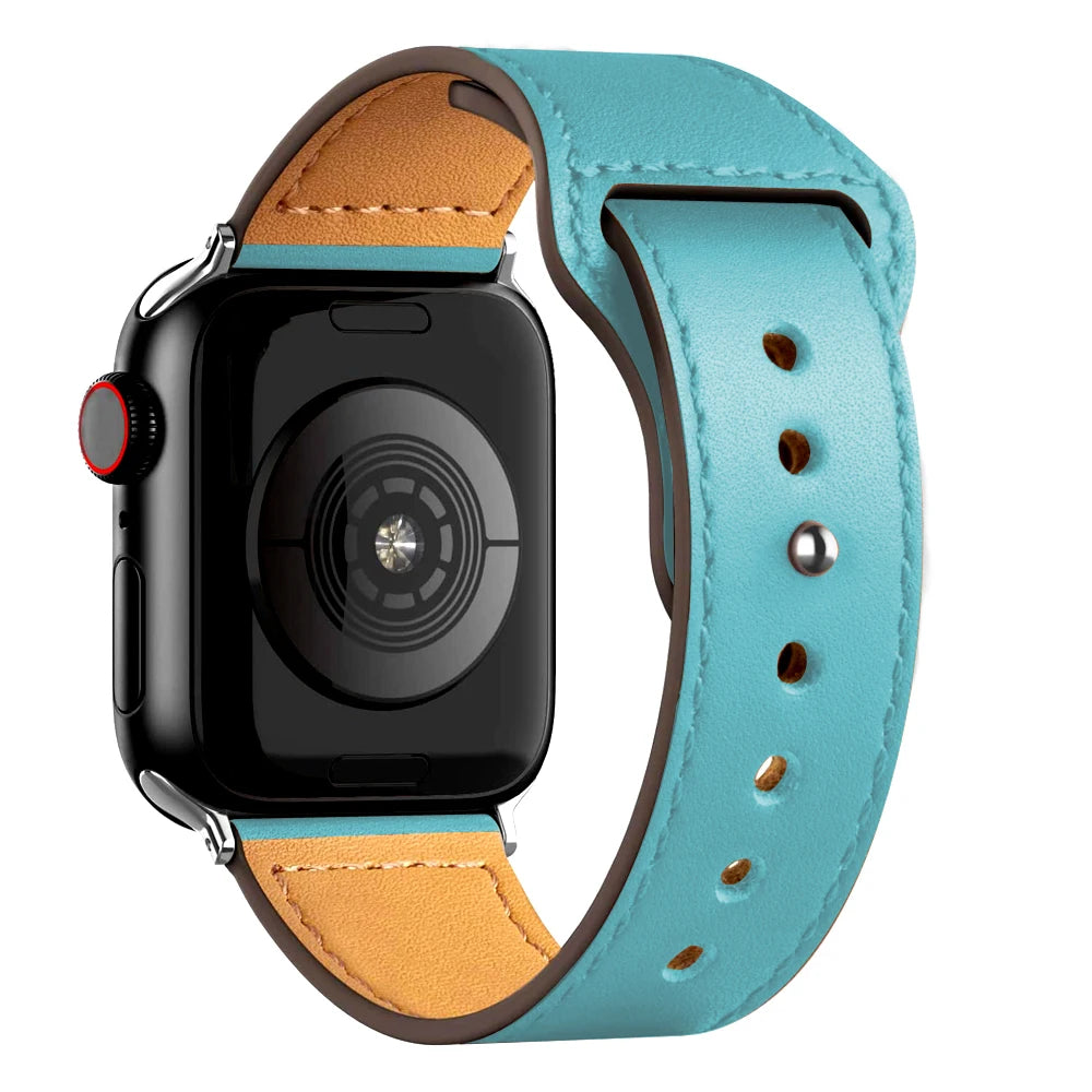 Classic Leather Apple Watch Band