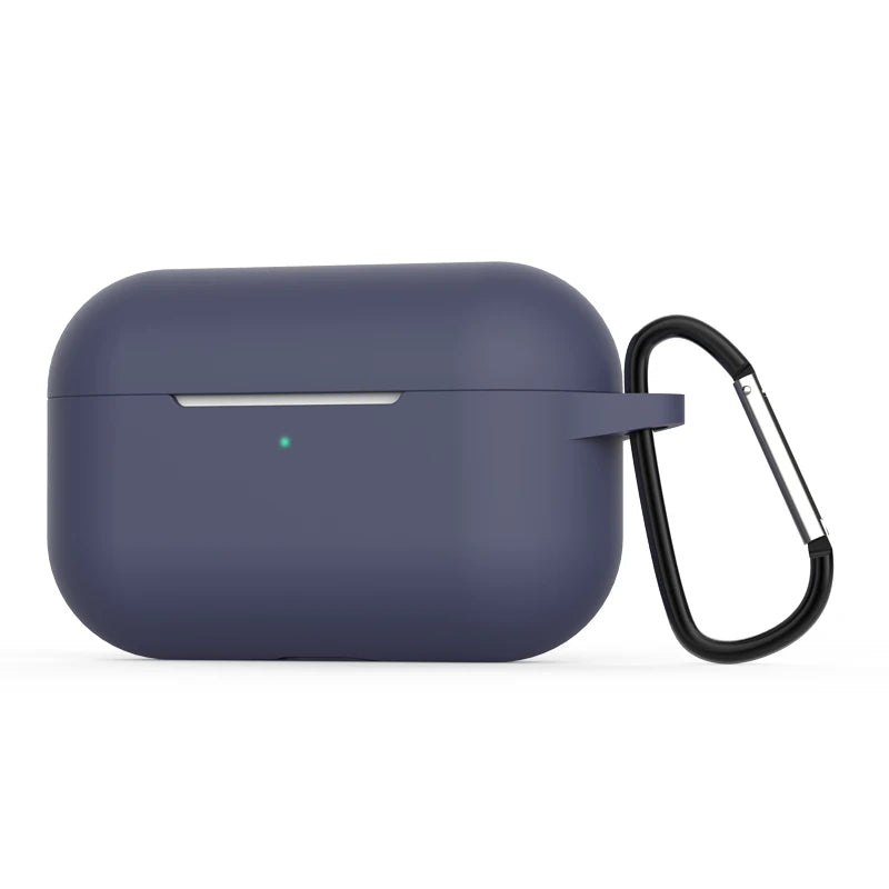 Funda protectora de silicona para AirPods con gancho