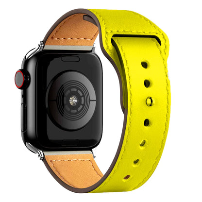 Classic Leather Apple Watch Band