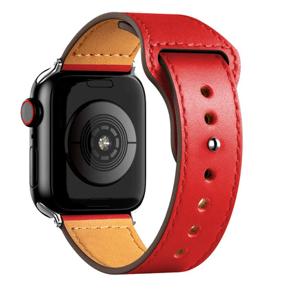 Classic Leather Apple Watch Band
