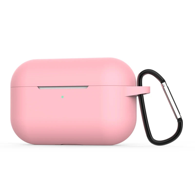 Funda protectora de silicona para AirPods con gancho