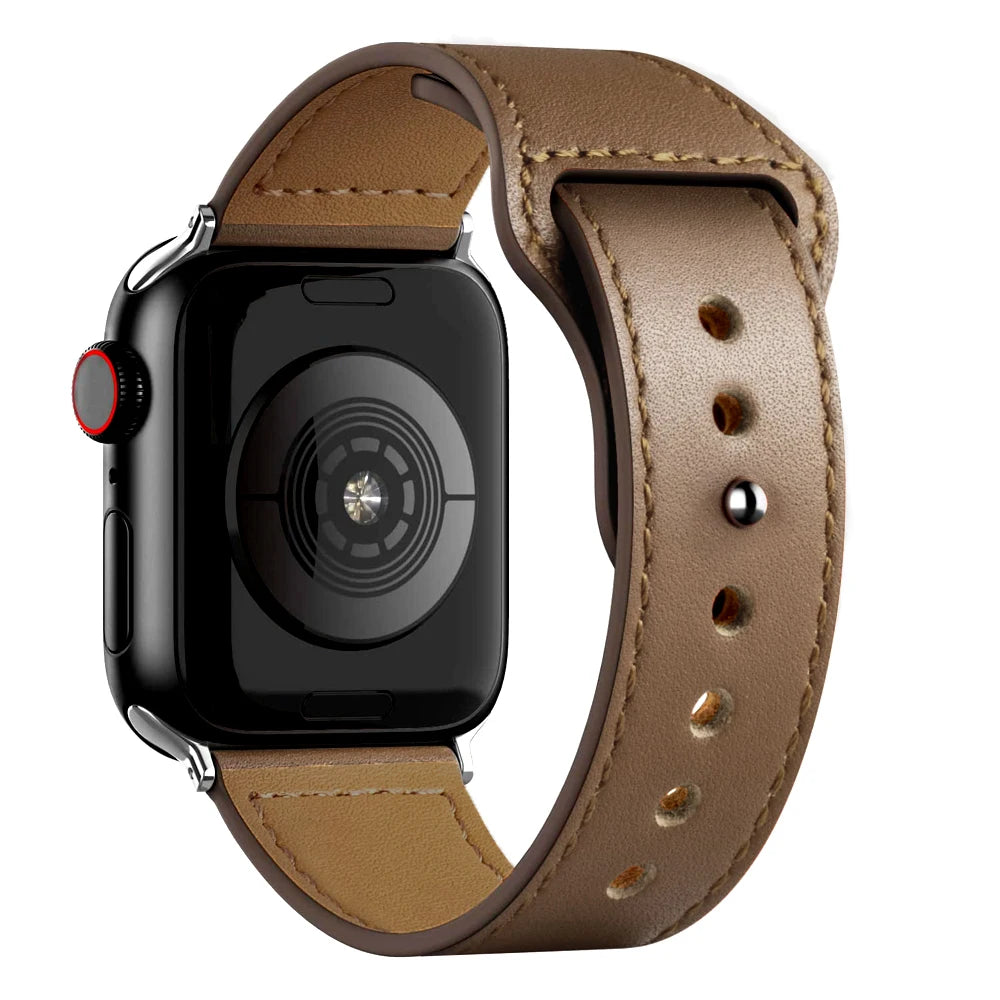 Classic Leather Apple Watch Band