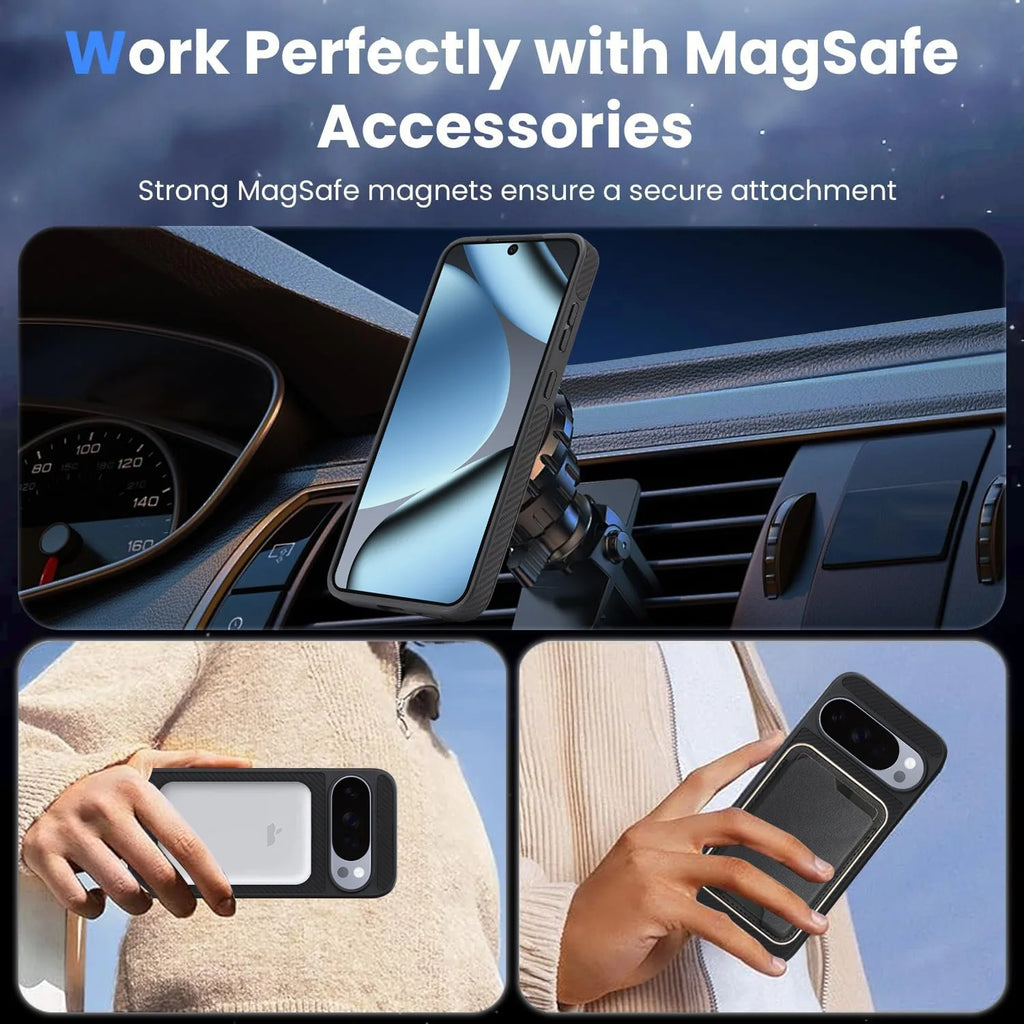 Carbon Elite | Magnetic Leather Case