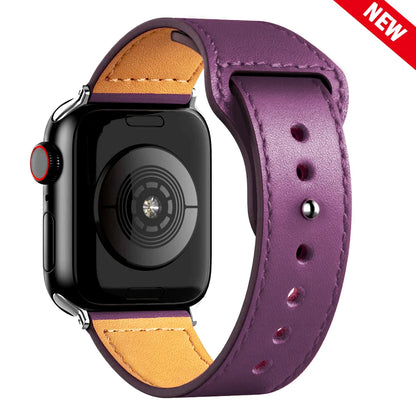 Classic Leather Apple Watch Band