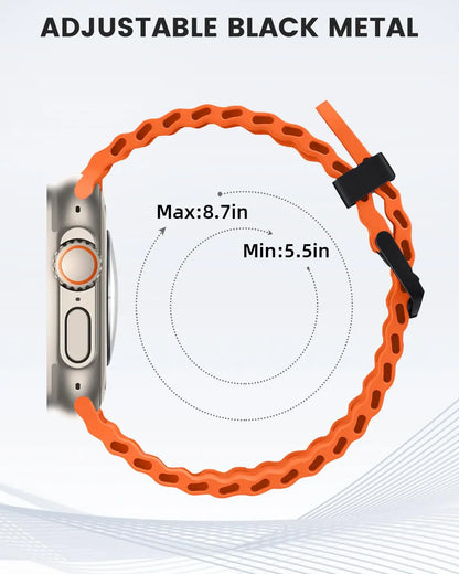 Correa deportiva de silicona para Apple Watch Ultra