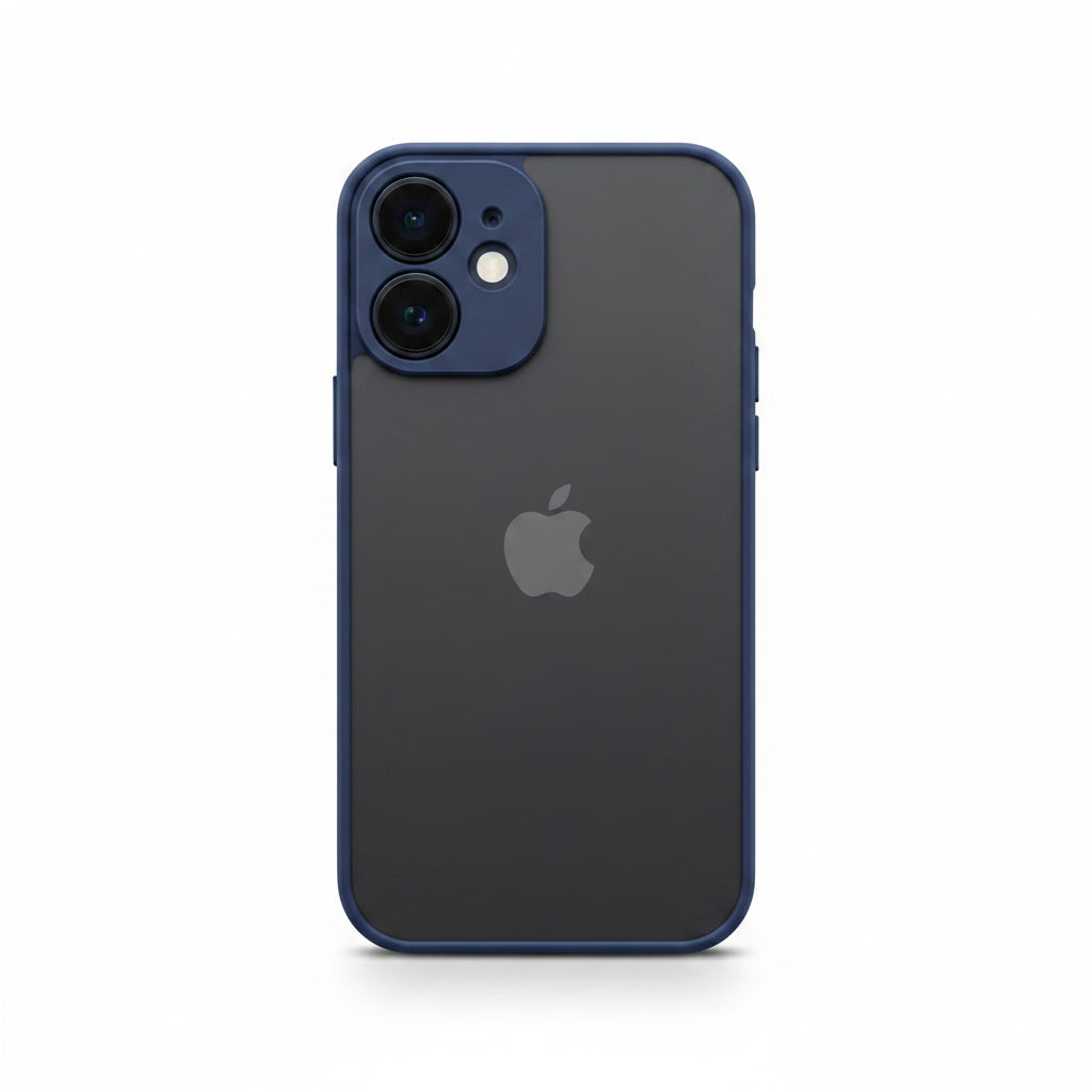 Luxury Matte Transparent Bumper iPhone Case