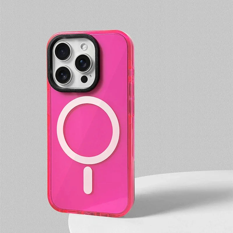 Neon Glow | Magnetic Clear Case