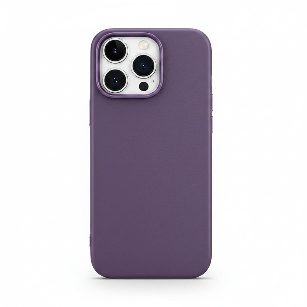 Luxury MagSafe PU Leather iPhone Case