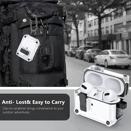 Security Lock Shockproof AirPods Case