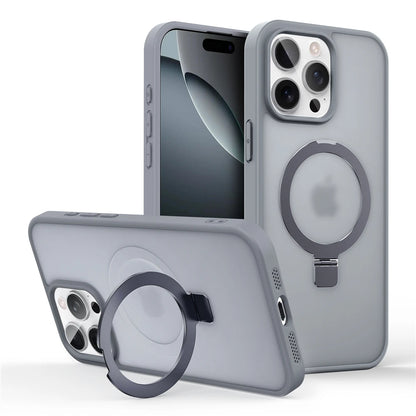 Matte MagSafe Ring Stand iPhone Case