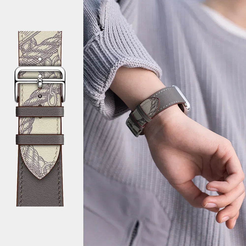 Sport Leather Apple Watch Band