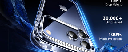 Crystal Clear Shockproof iPhone Case