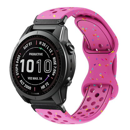 Silicone QuickFit Band for Garmin Fenix