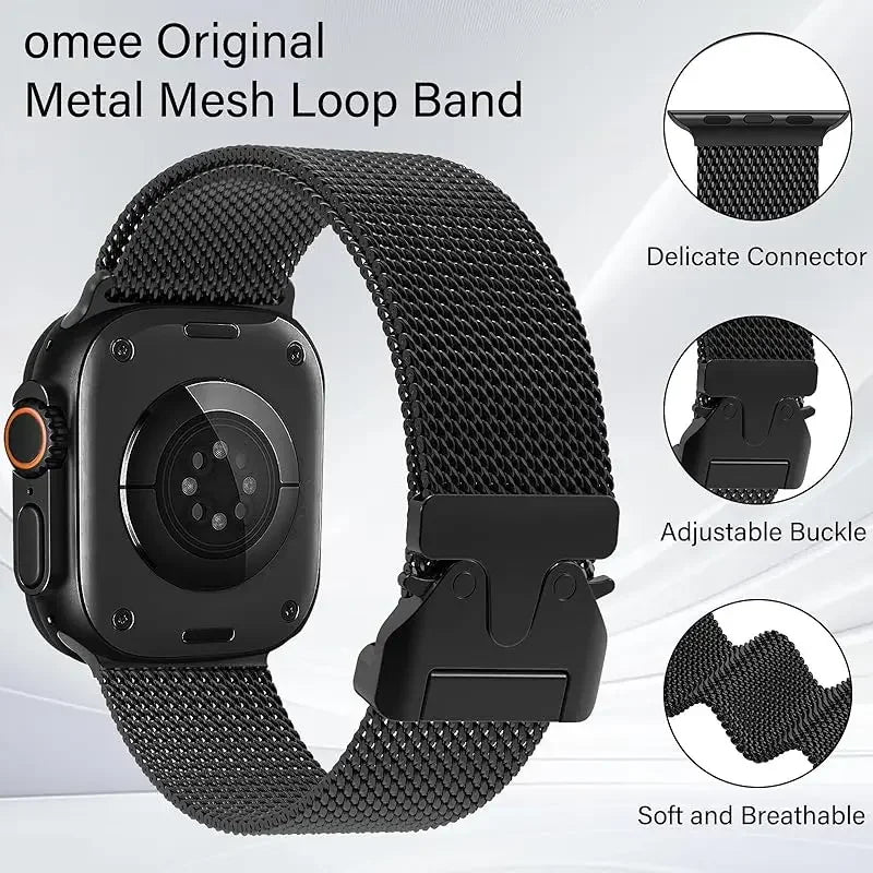 Correa Milanese Loop de acero inoxidable para Apple Watch