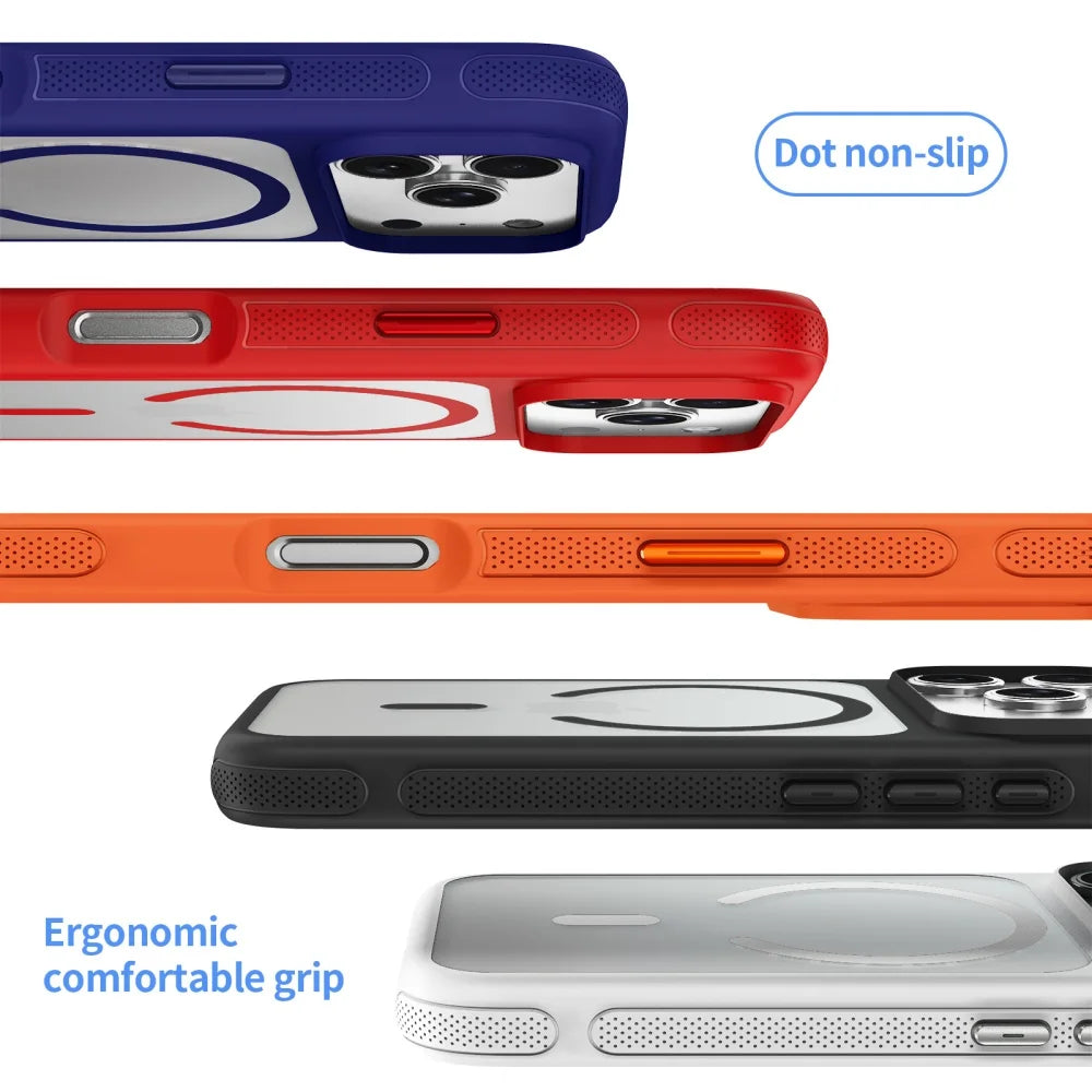 MetalTouch Mag | Clear Bumper Case