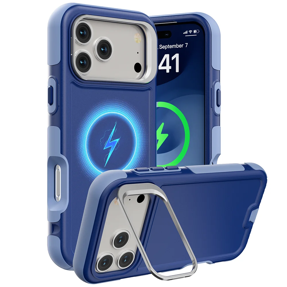 Heavy Duty MagSafe Metal Ring iPhone Case