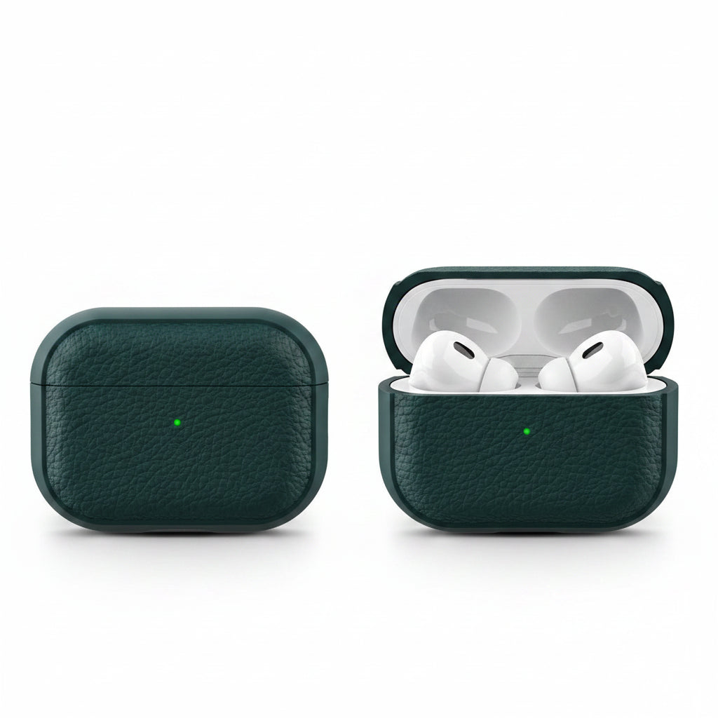 Leather Texture AirPods Protective Case