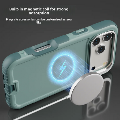 Heavy Duty MagSafe Metal Ring iPhone Case
