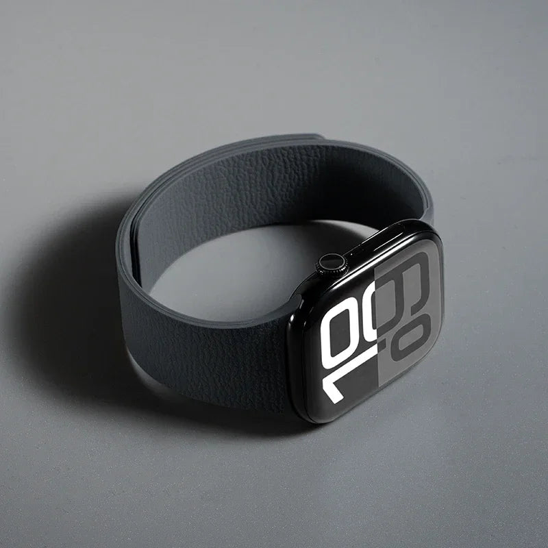 Magnetic Silicone Apple Watch Band