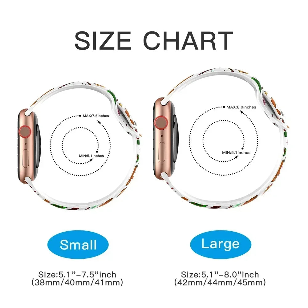 Black Unity Silicone Apple Watch Band
