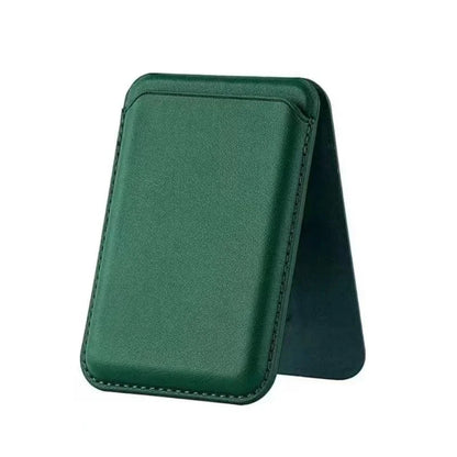 MagSafe Leather Wallet with Hidden Stand