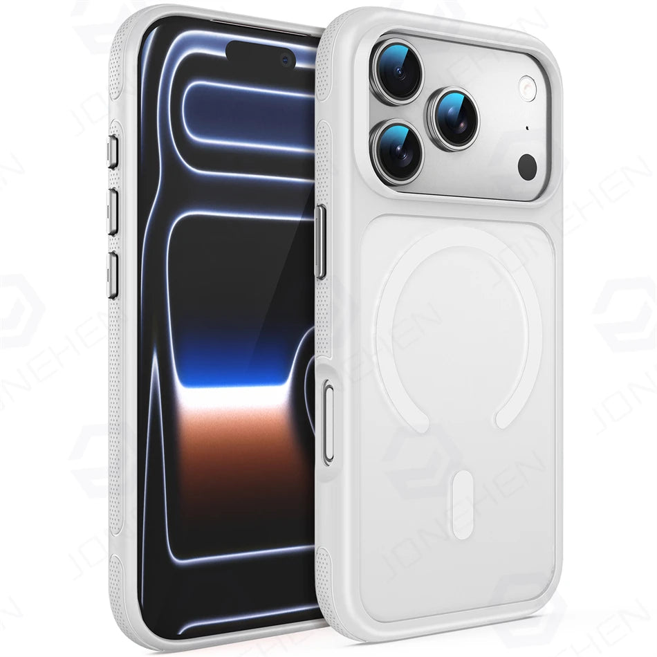 Clear MagSafe Silicone iPhone Case