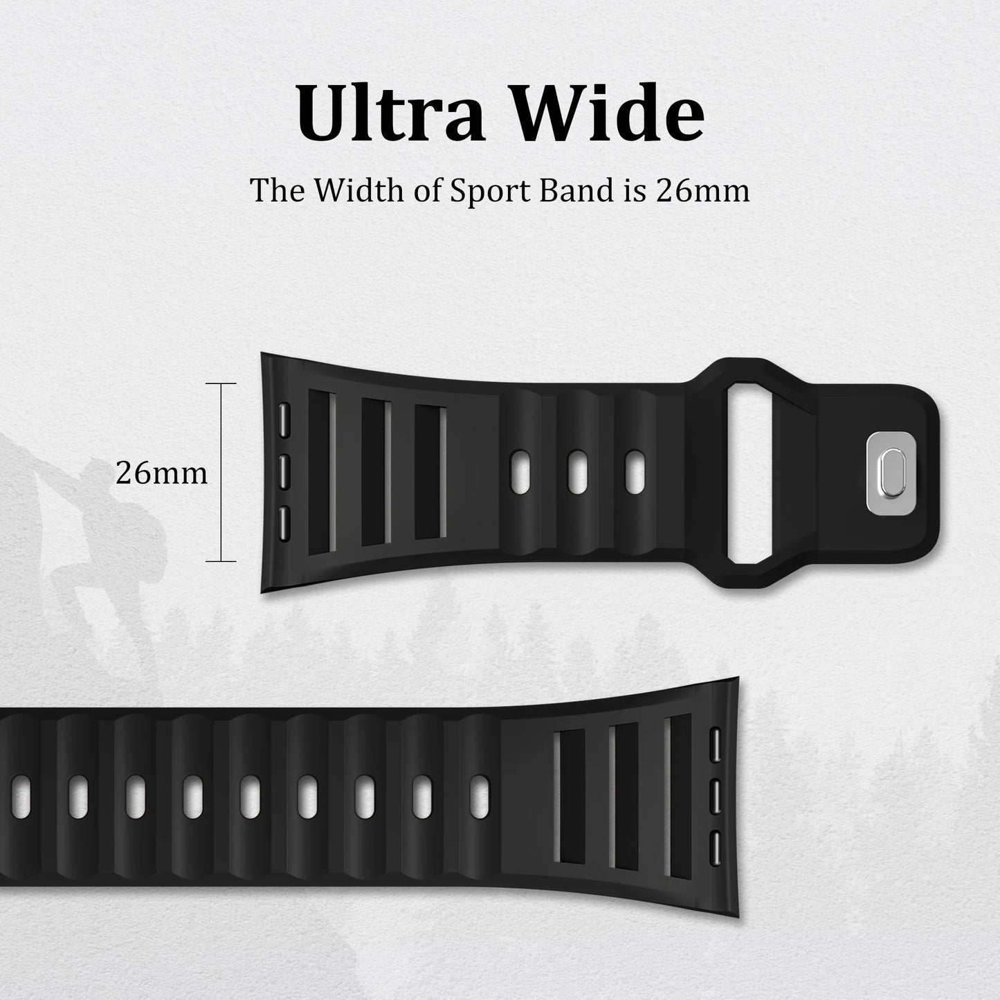 Sport Silicone Band for Apple Watch