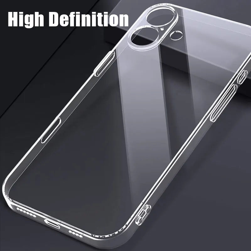 Clear Silicone iPhone Protective Case