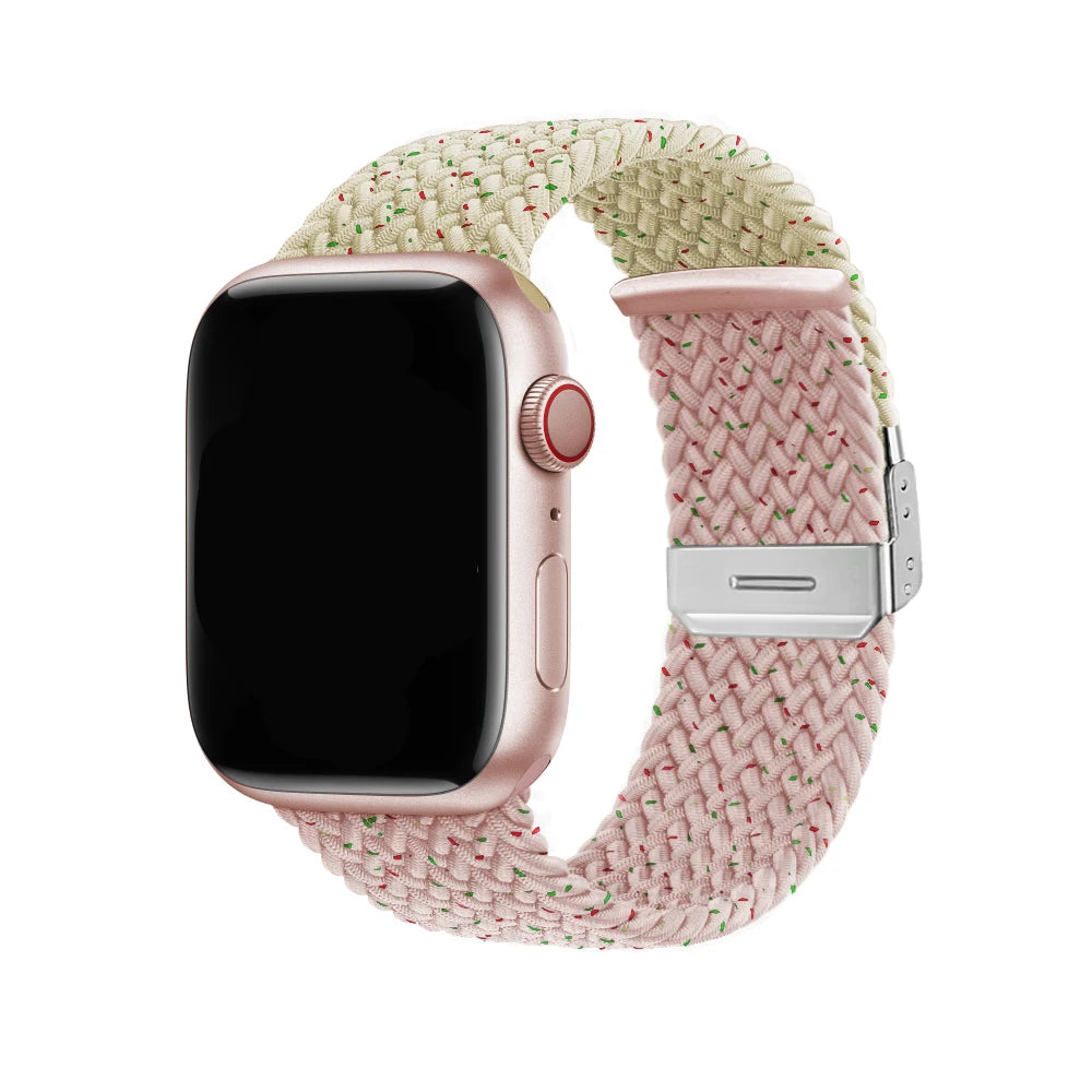 Braided Stretch Nylon Apple Watch Band