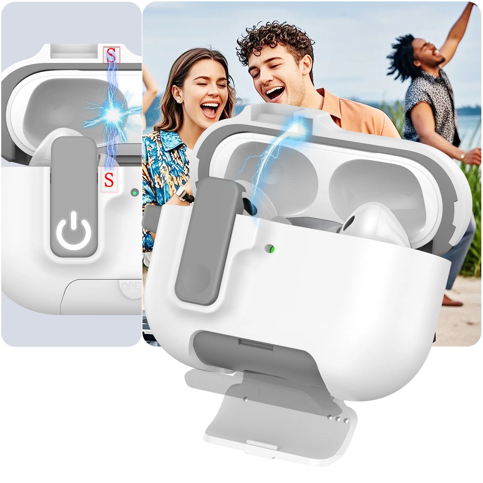 StandLock | AirPods Protective Case