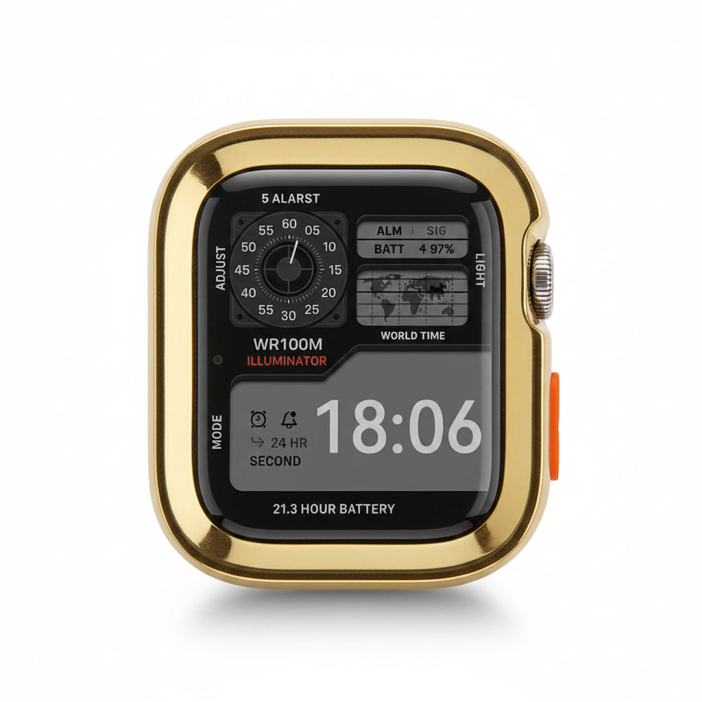Soft Silicone Apple Watch Protective Case