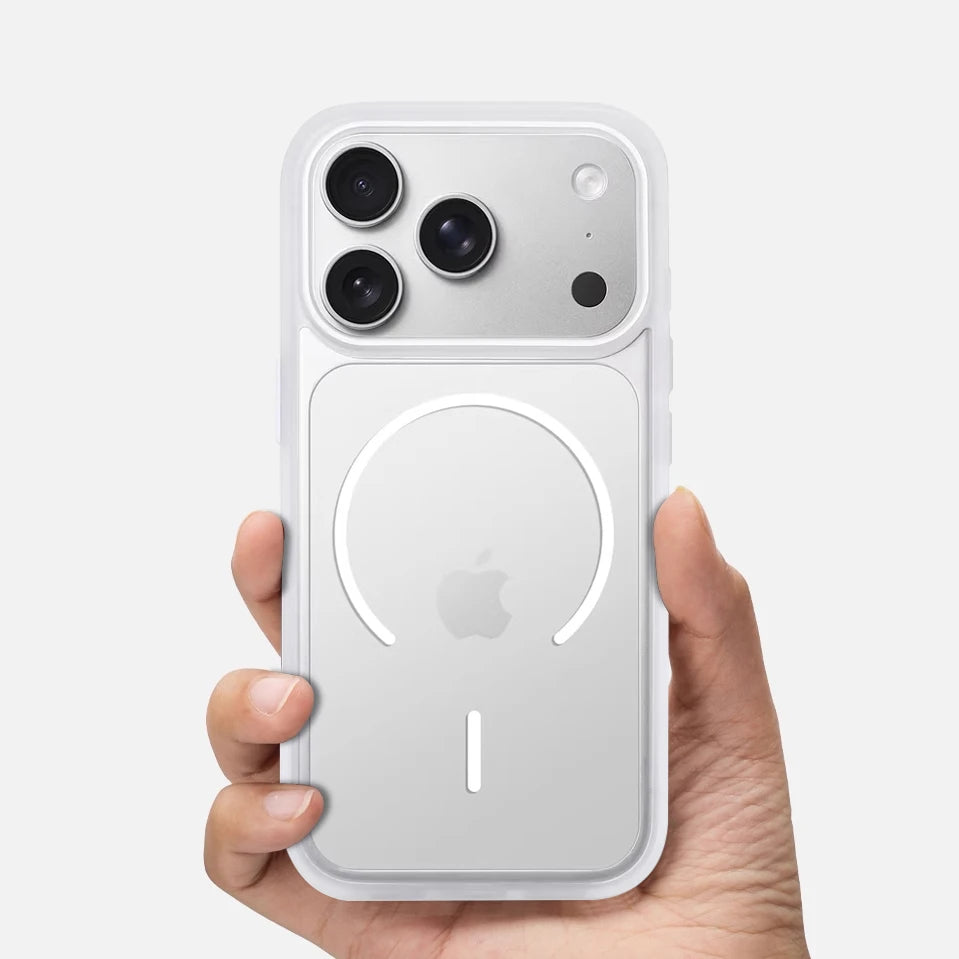 Luxury Clear MagSafe Bumper iPhone Case