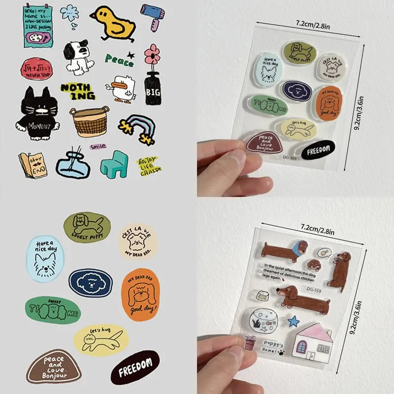Kawaii Bloom | 3D Decorative Sticker Set