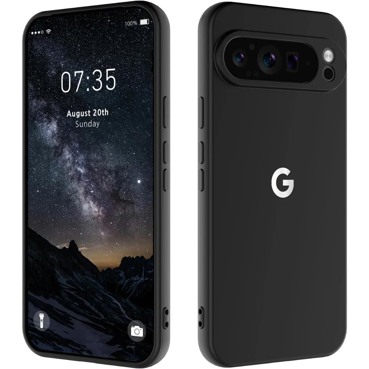 Funda protectora de silicona suave para Google Pixel