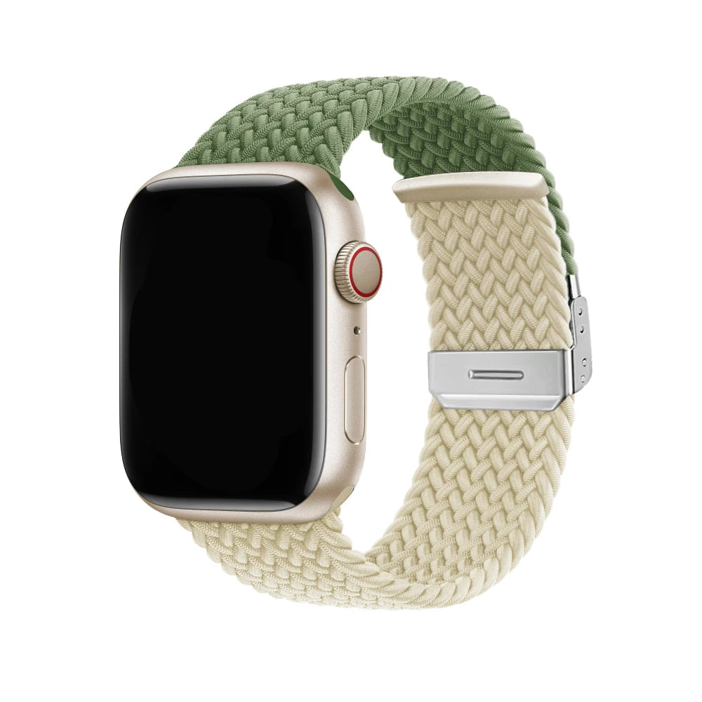 Braided Stretch Nylon Apple Watch Band